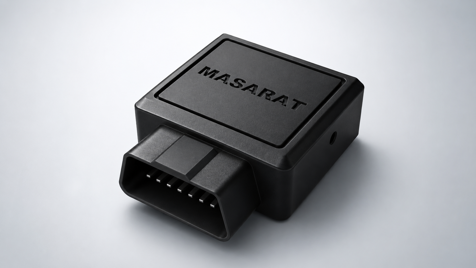 Black Masarat plug-in GPS tracking device